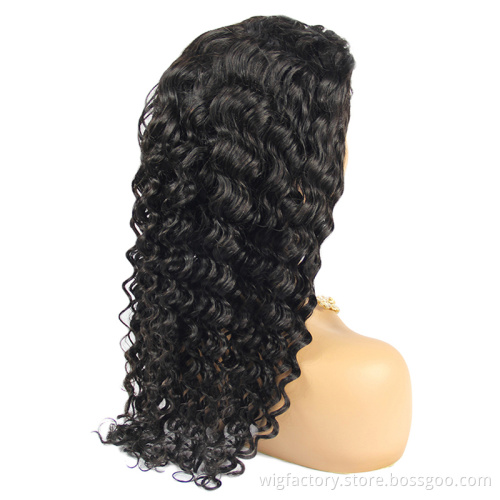Wholesale kinky curly wigs, Brazilian curly lace front wig,lace front closure human hair wig kinky curly